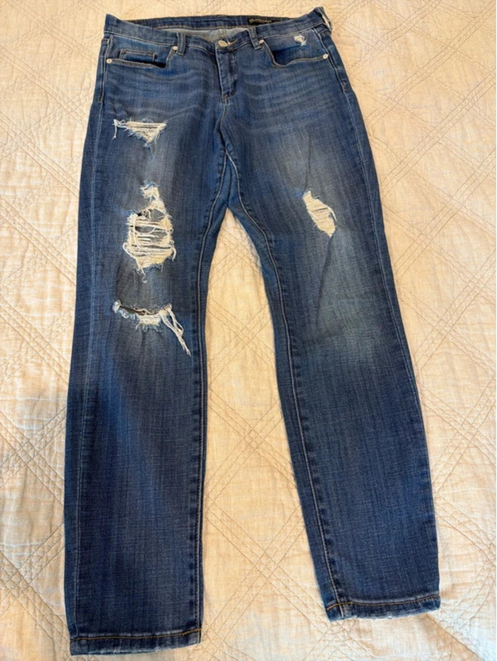 BlankNyc Women’s Distressed Skinny Jeans